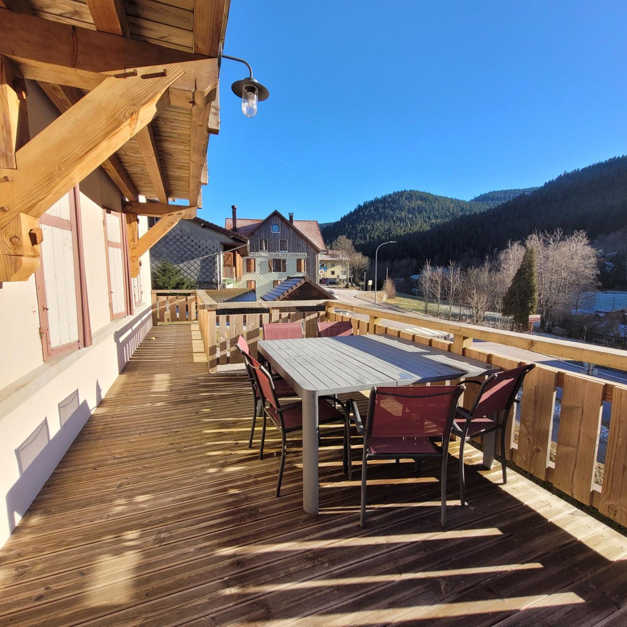 Chalet Des Cyclistes La Bresse Exterior foto